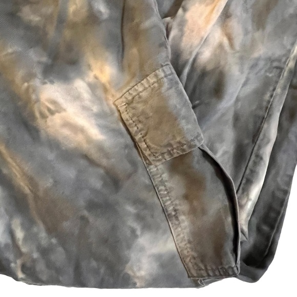 Sanctuary x Anthropology Colaboration Tye-dyed cargo joggers. Size: Small - Picture 6 of 9